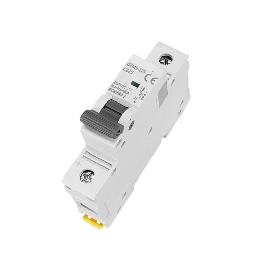 Disjoncteur monophasé GYM9-125 DC pour protéger vos batteries de stockage d'énergie 250V