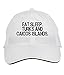 Makoroni - EAT Sleep Turks and Caicos Islands Hat Adjustable Cap, DesI15 White