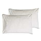 Photo Gallery sensei la maison du coton set di 2 copri-cuscini in cotone 160 gr/m2, bianco, 50x70 Photo Gallery sensei la maison du coton set di 2 copri-cuscini in cotone 160 gr/m2, bianco, 50x70