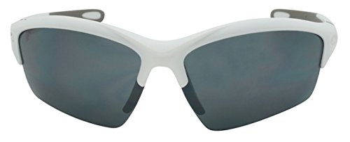 Edge I-Wear Men's Half Rim Sports Sunglasses with Flash Mirror Lens 570060/FM2