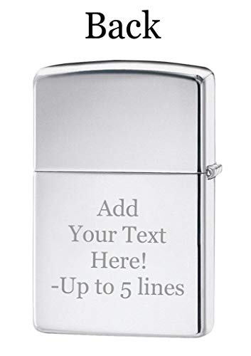 Encendedor Zippo con mensaje personalizado grabado miniatura 2