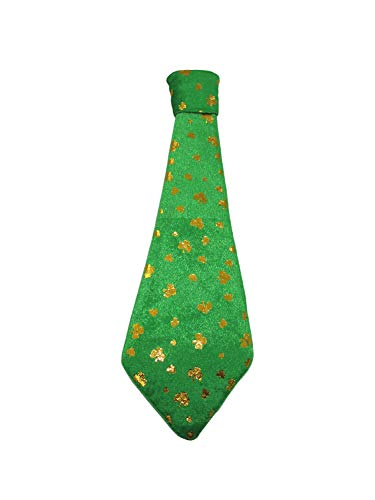 Forum Novelties St. Patrick's Day Tie-Cravate Golden Shamrocks Necktie