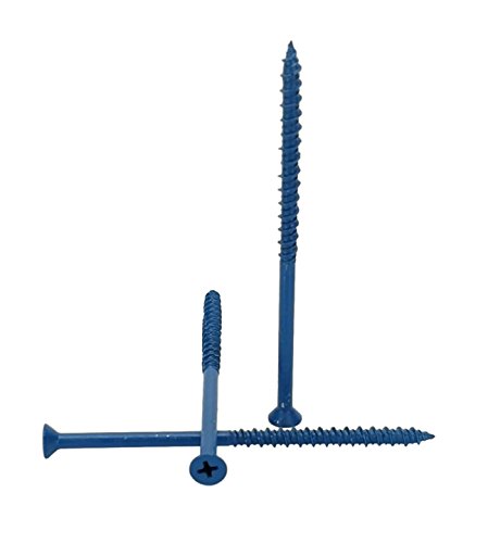 Vis à béton pour fixation sans cheville Chenango tête plate cruciforme et foret