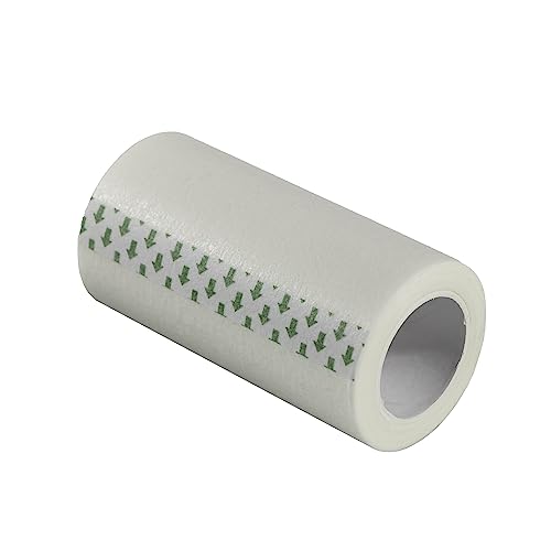 Paper Medical First Aid Surgical Tape 3" X 10 Yards [Pack Of 3 Rolls] Lightweight Breathable Microporous Self Adhesive Latex Free Hypoallergenic Bandage And Wound Dressing Tape - 3 Inch #TOP3