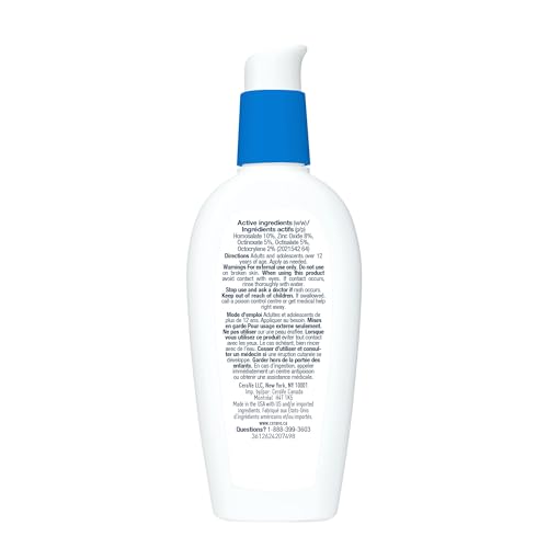 CeraVe Facial Moisturizer with SPF 30. Face Sunscreen Lotion with Hyaluronic Acid, Niacinamide & Ceramides for Women & Men. Oil-free, normal to dry skin. Verified Extended Use Date, Travel Size 89ML - Image 3