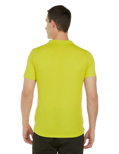 Image of Duke Stardust Men Half Sleeve Polo Neck Cotton T-Shirt (LF5400 Leaf Green L)