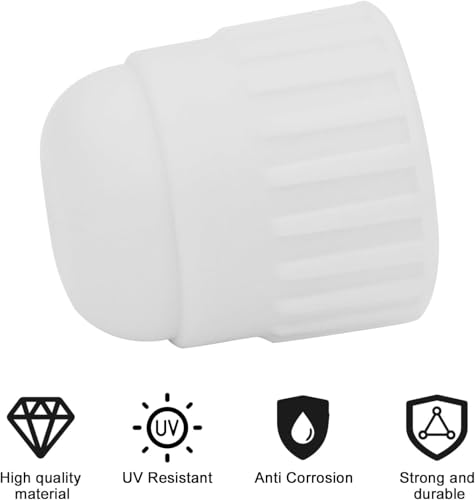 Image of 06860 RV Plumbing Fittings, 1 /2 Inch Water Line Cap Compatible with RV /Trailers Travel Trailer Low Point Drain Cap(5 Pack)