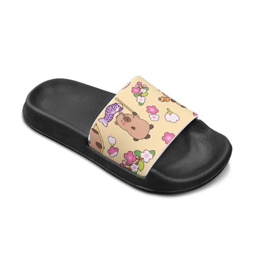 Image of Slides for Boys Girls Quick Drying Kids Slides Sandals Non-Slip