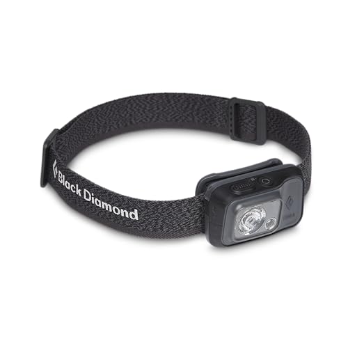 Black Diamond COSMO 350-R Stirnlampe – USB Wiederaufladbare Stirnlampe für Trailrunning & Camping