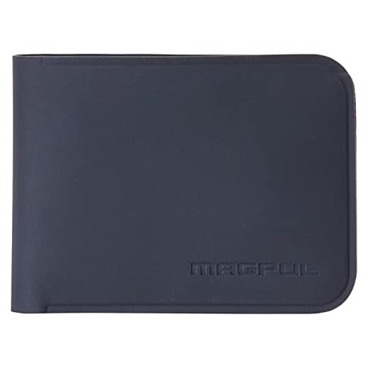 Magpul DAKA Bifold Tactical Minimalist Cash and Card Holder Wallet EDC Gear, Stealth Gray