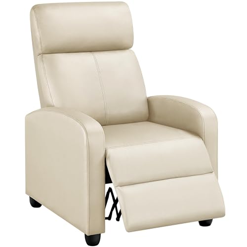 Topeakmart Recliner Chair for Living Room Recliner Sofa Reading Chair