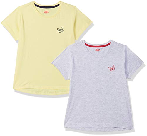 Image of Amazon Brand - Jam & Honey Girl's Regular Fit T-Shirt