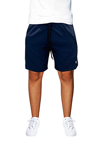 Bermuda Infantil Esporte KS Tactel Cós de Elástico 0307 COR:AZUL MARINHO;Tamanho:14