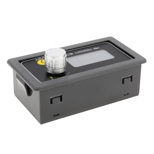 Image of Frequency Generator, DC 3.3V-30V 5-30mA 1Hz-150KHz Adjustable PWM Pulse Frequency Square Wave Signal Generator Module with LCD Display and Rotary Switch