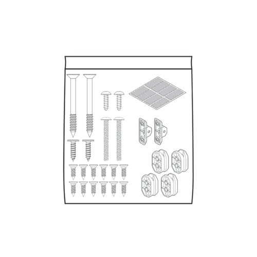 Support de panneau inférieur Lave vaisselle AAA74804732 LG - vue 2