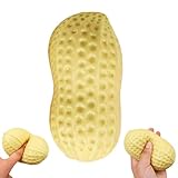 Peach Squishies Slow Rising Stress Relief Toy,Realistic Peach Shaped Squeezes Balls,Soft Cute Fruit Anxiety Relief Dough Decompression Gift for Adults