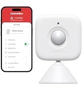 SwitchBot Détecteur de Mouvement Intelligent - Système de Sécurité Domestique Intelligent sans Fi...