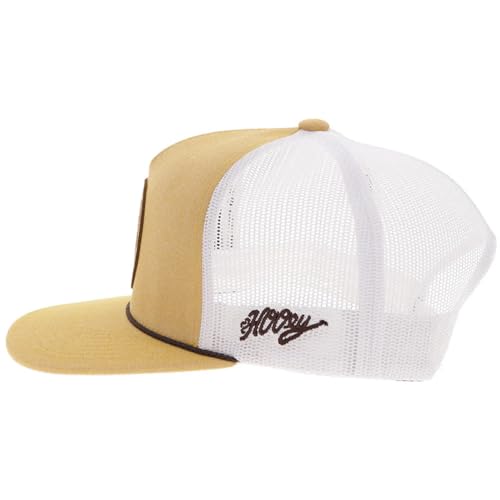 Image of HOOEY Spur Adjustable Snapback Hat - High Profile 5-Panel Breathable Mesh Baseball Cap, Trucker Hat for Men and Women