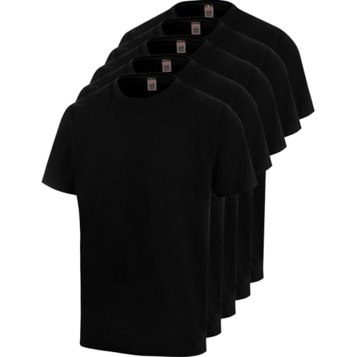 WÜRTH MODYF T-Shirt da Lavoro X5 Nere 5pezzi Uomo - Taglia XXL