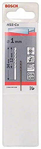 Bosch Accessories Professional Metallbohrer HSS-Cobalt (Ø 1 mm) Bosch Accessories Professional Metallbohrer HSS-Cobalt (Ø 1 mm)