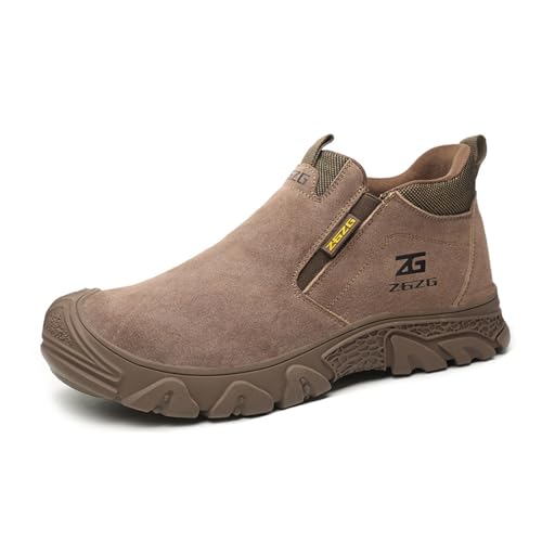 Occasioni Multiple: Queste scarpe con punta in acciaio sono perfette per i cantieri industriali ed edili, officine, produzione, giardinaggio, magazzino e l'uso quotidiano.