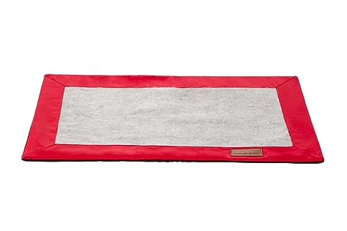 Tapete Higiênico Ecológico Kaminha Vermelho - Lavável e Reutilizável (G)