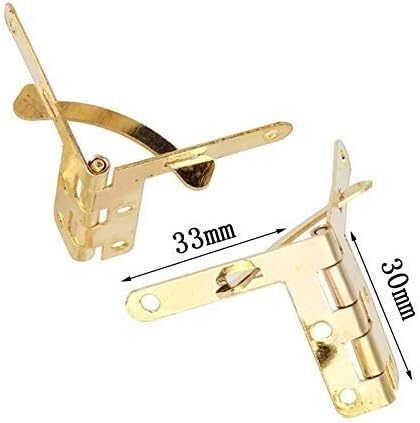 Hidden Hinges,Cabinet Hinges,Cabinet Hinges,Hidden Hinges,Supports Hinge,Door Hinge 50Pcs 90° Angle Support Small Box Hinges Hinge for Jewelry Wine Case Watch Wooden Lid Rubber Wedge Door Stopper