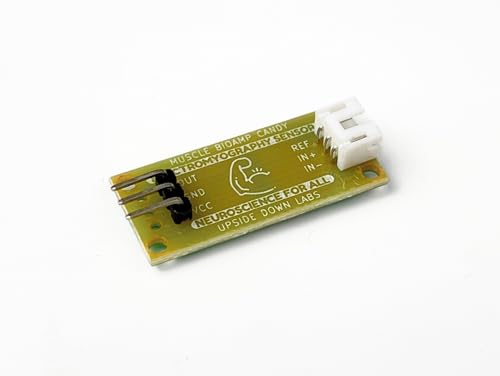 Image of Muscle BioAmp Candy | Muscle Sensor (EMG) | Free dry electrode based EMG Band included | Upside Down Labs