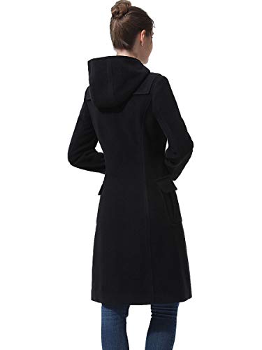 BGSD Women Liv Wool Blend Hooded Long Toggle Walking Duffle Coat (Also available in Plus Size and Petite)4