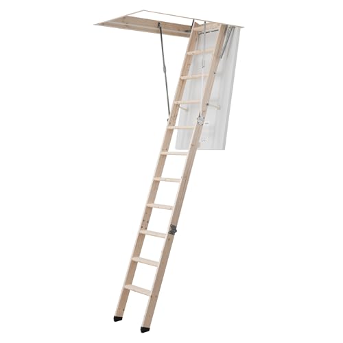 DOLLE Bodentreppe wärmegedämmt U-Wert 0,99 Lichte Raumhöhe bis 285 cm (120 x 60 cm)