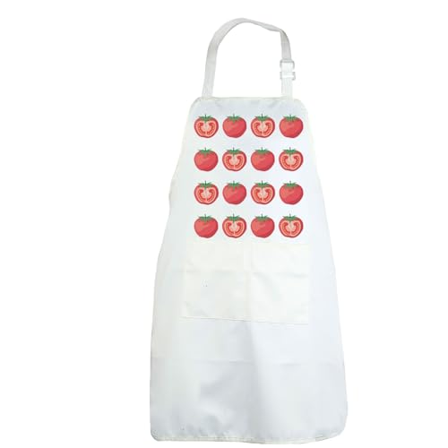Tablier de tomate CENWA pour cuisine et jardin avec poches confortables