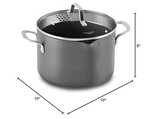 Calpahlonclassicnonstick6quartstockpotwithcover  Urban Country Home Decor Calpahlon classic nonstick 6 quart stockpot with cover  urban country home decor
