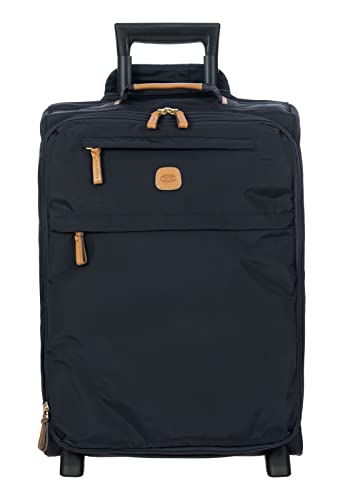 Brics-Expandable-Cabin-Trolley-X-Collection-Carry-on-Suitcase-with-2-Double-Wheels-Durable-and-Ultra-Light-Size-39x55x2023-cm-Ocean-Blue