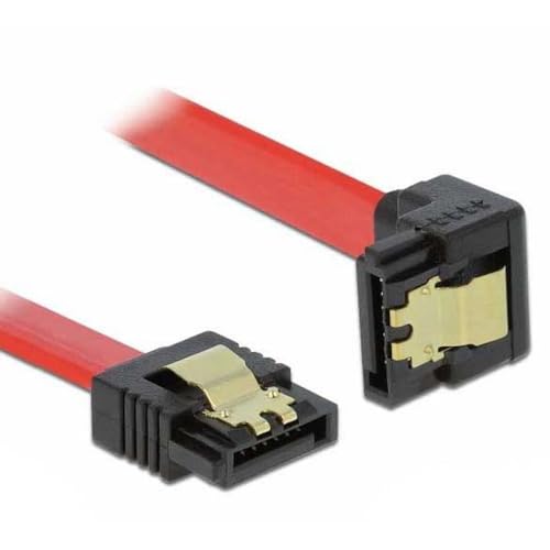 DeLOCK 0.3 m SATA III cable rojo miniatura 2
