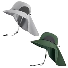 Pack of 2, Light Grey & Green