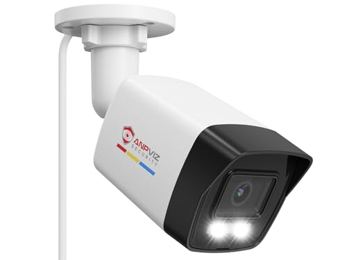 Anpviz 5MP Bullet PoE IP Camera Outdoor, Wired Security Camera - image 1
