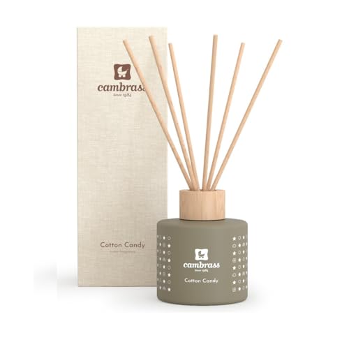 Cambrass - Difusor Mikado - Fragancia de algodón de azúcar 100 ml.