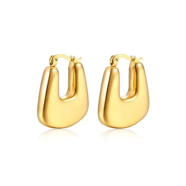See full amazon price history chart for Krystalz Gorgeous Thick Gold Plated Hoop Earring For Women | Stainless Steel Geometric Dangle Hoop Earring | Stylish Square Shape Curved Earring For Women & Girls Krystalz Gorgeous Thick Gold Plated Hoop Earring For Women | Stainless Steel Geometric Dangle Hoop Earring | Stylish Square Shape Curved Earring For Women & Girls (B0CQLPQK36) Amazon Price History, Amazon Price Tracker