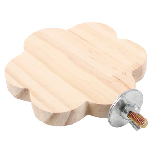 Jlobnyiun Vogelsitzstange für Käfig | Spielzeug aus Holz für Haustiere | Sitzstange zur Unterstützung...