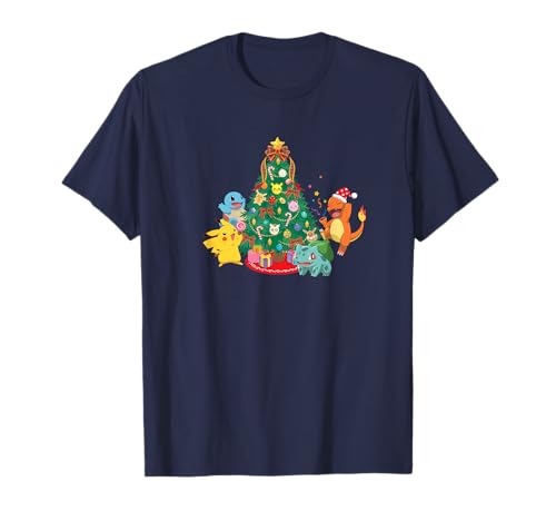 Pokémon - Squad Under The Christmas Tree T-Shirt