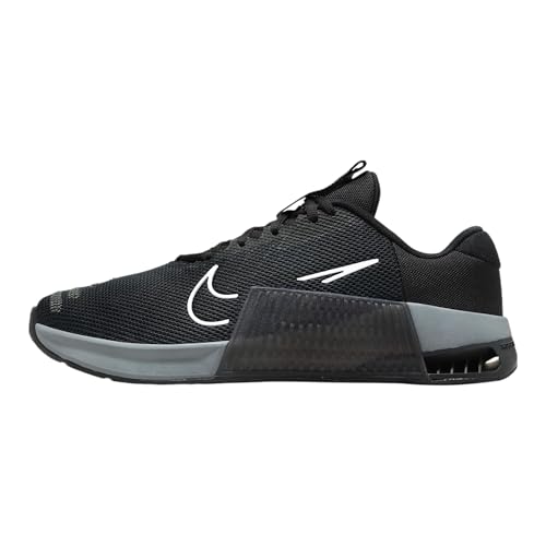 NIKE Metcon 9 EasyOn Men's Workout Shoes DZ2617-001 (Black/White-Anthracite-Smoke Grey), Size 4.5