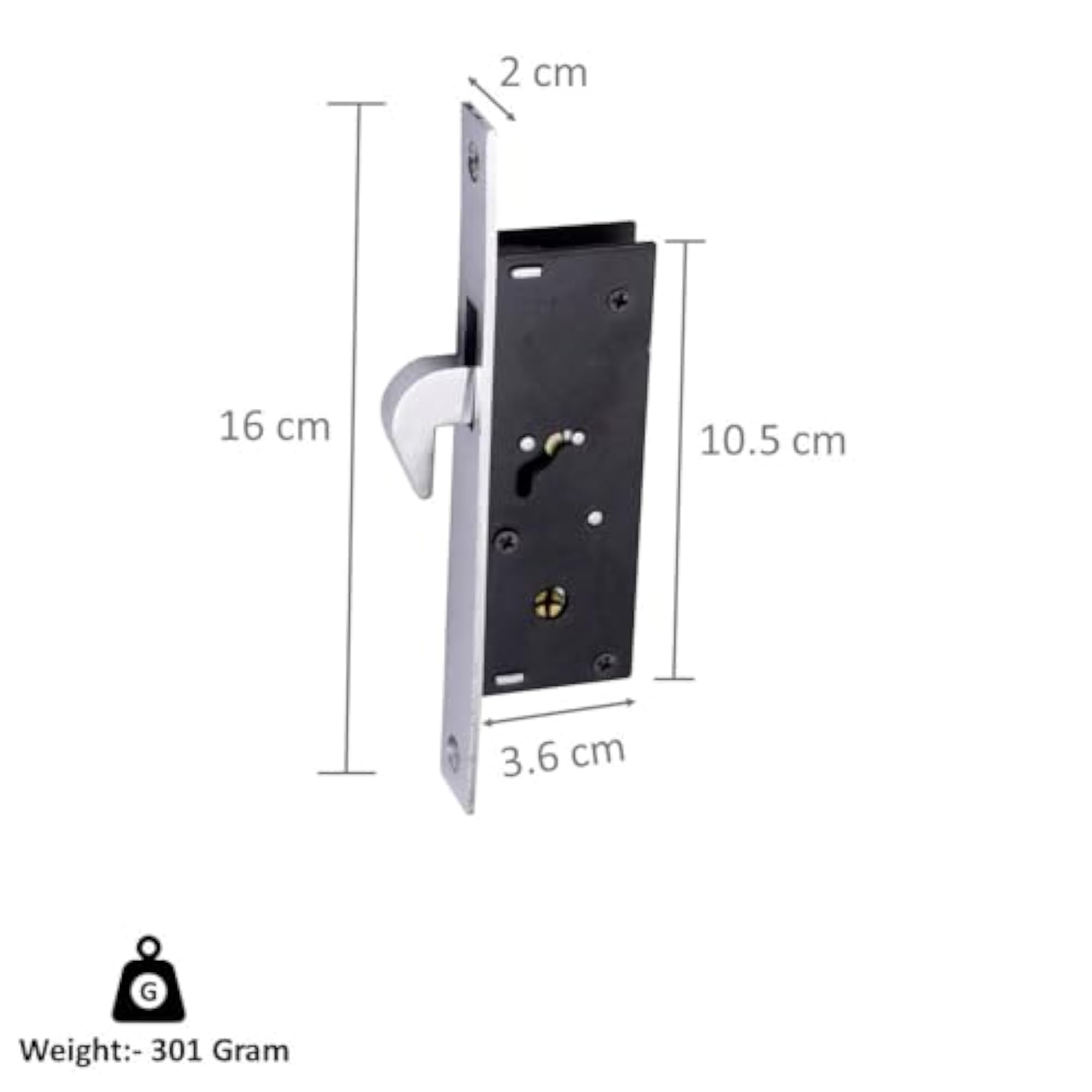Sliding Locks MS (Iron) for Doors