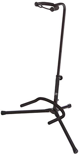 Soporte para guitarra y bajo LK GS005 patas tripode con soporte de seguridad