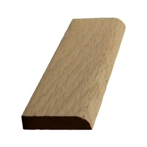 EWCS11 Kitchen Cabinet Scribe 1-1/4" Wide x 5/16" Trim. Unfinished, Red Oak, 94" Cover