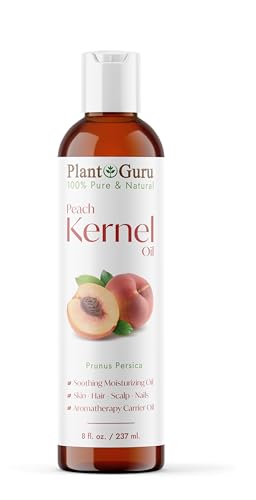 Peach Kernel Oil 8 fl. oz. Cold Pressed 100% Pure & Natural Carri...
