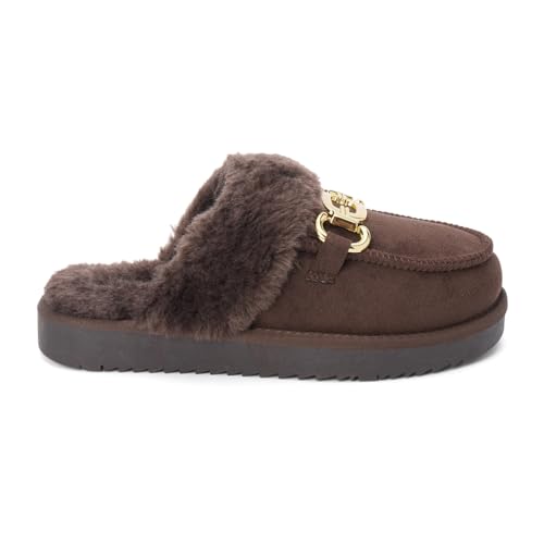 BEACH by Matisse Womens Davos Scuff Casual Slippers Casual - Beige