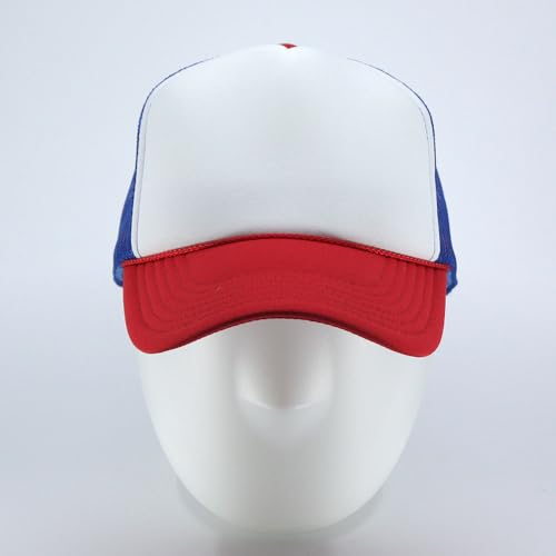 Image of The Vintage Year High Crown Foam Mesh Camouflage Trucker Hat Baseball Cap