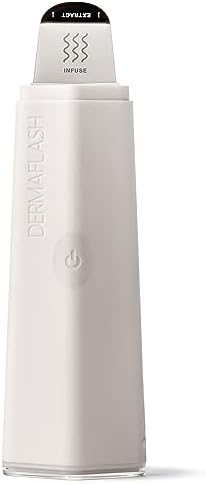 DERMAFLASH DERMAPORE+ Skin Care Device, Ultrasonic 2-in-1 Pore Ex...