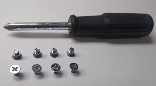 Shorpioen 2.5" SSD/HDD Hard Drive Screws, 10 Pieces, Flat Head, Phillips Drive, Alloy Steel, Fully Threaded-image-14