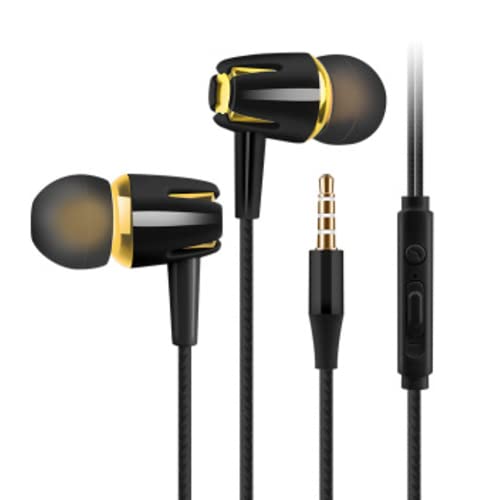 インイヤー型イヤフォン ブラックシルバー 3.5mmジャック イヤホン 有線 マイク付き typec 3.5mmステレオミニプラグ 有線